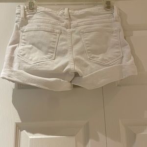 Frame Denim White Shorts